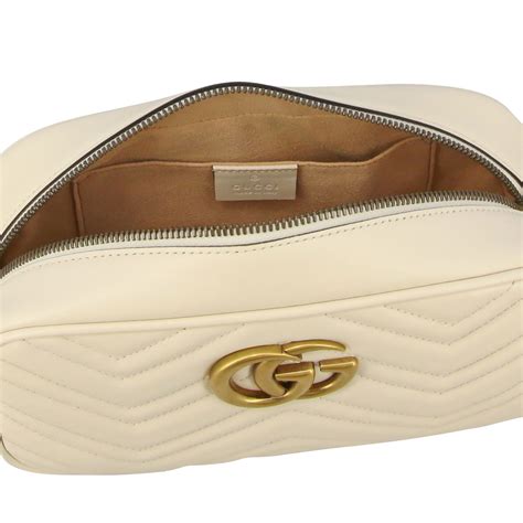 white gucci pirse|Gucci white crossbody.